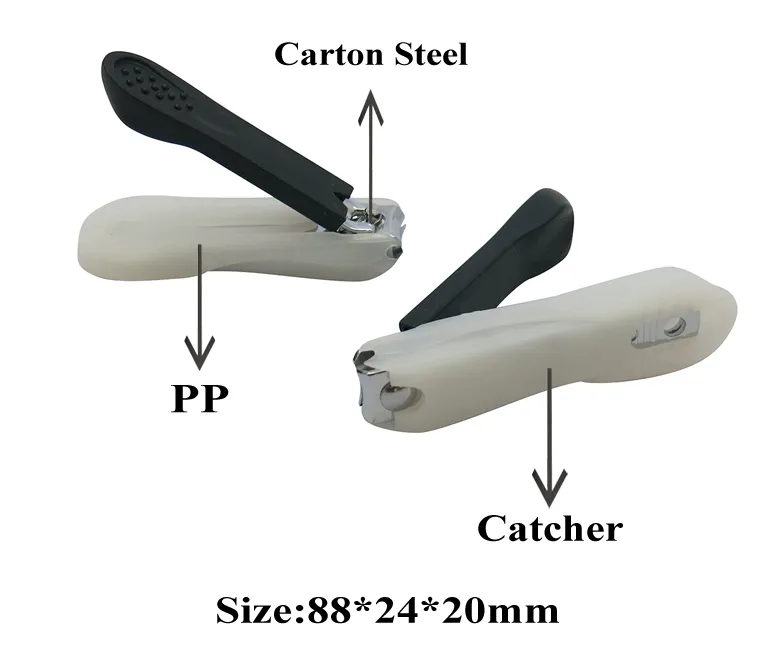 Wholesale Colorful Luxury Catcher Professional Carbon Steel Manicure Set Toe Finger Nail Clipper