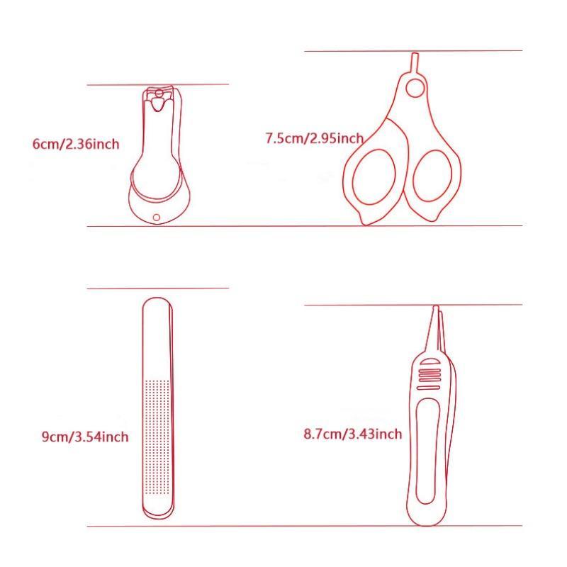 Promotional High-Quality Multiple Repurchase Safe Portable Children Nail Manicure Baby Products