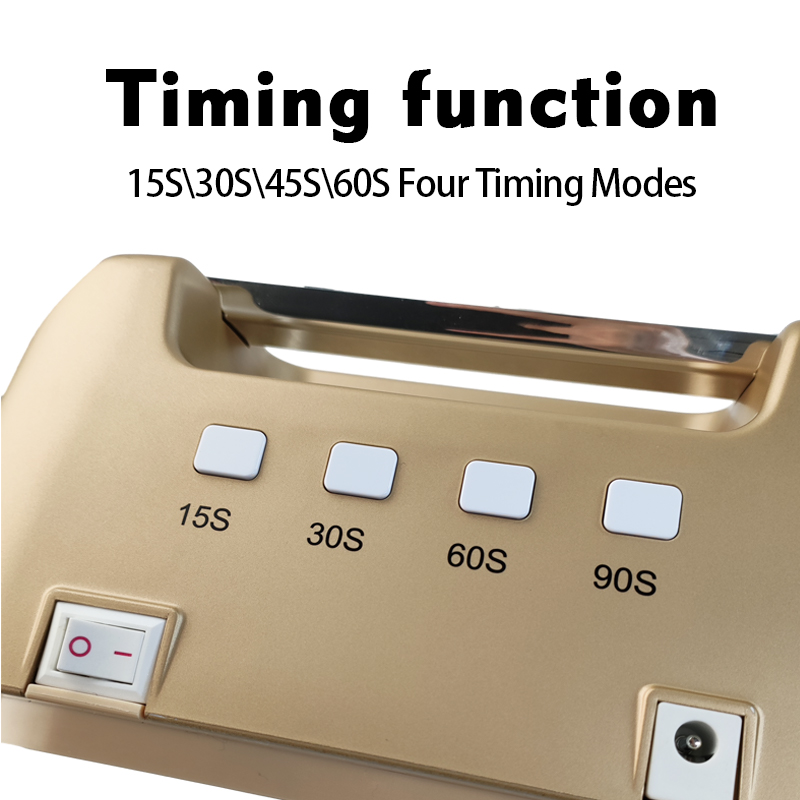 I-Believe High Quality Professional Nail Lamp UV LED 72W Battery Operated Metal Design for Salon Use Hot Sale Product