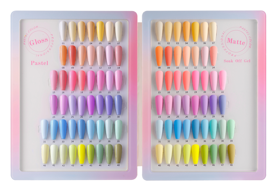 Gel Polish Color Display 3