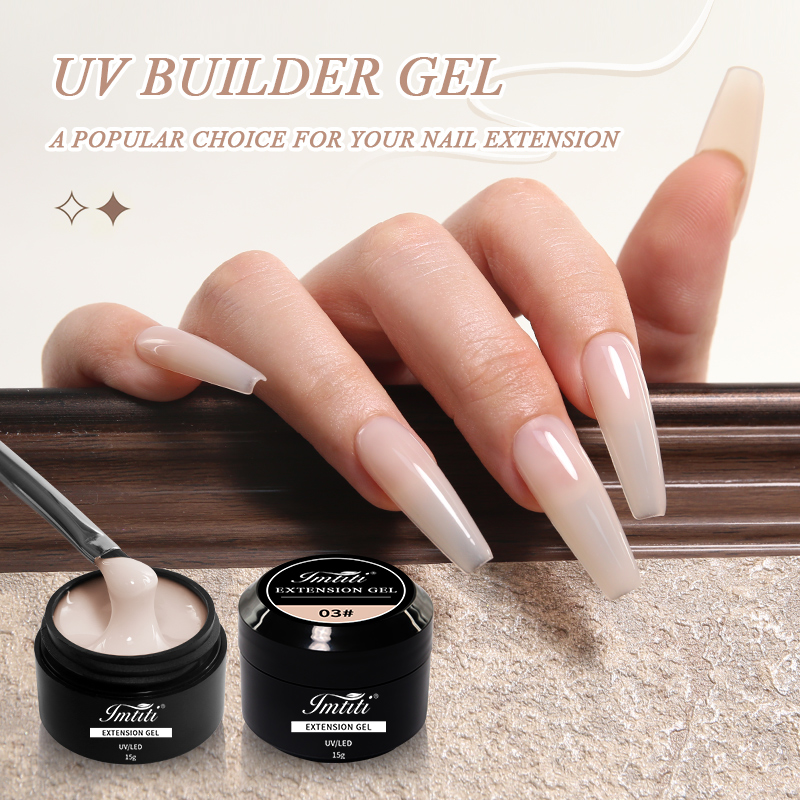 IMTITI 37 Colors Hard Gel Builder No Burn Nail Extension Gel Strong UV LED Sculpting Jelly Gel Private Label Wholesale