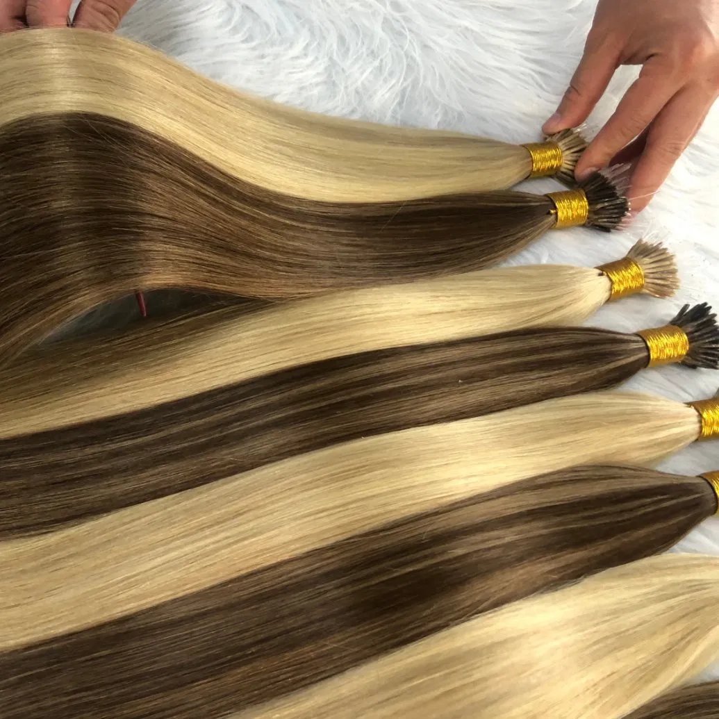 Customizable Non-Tangled Plastic Nano Hair Tip Human Hair Products From China