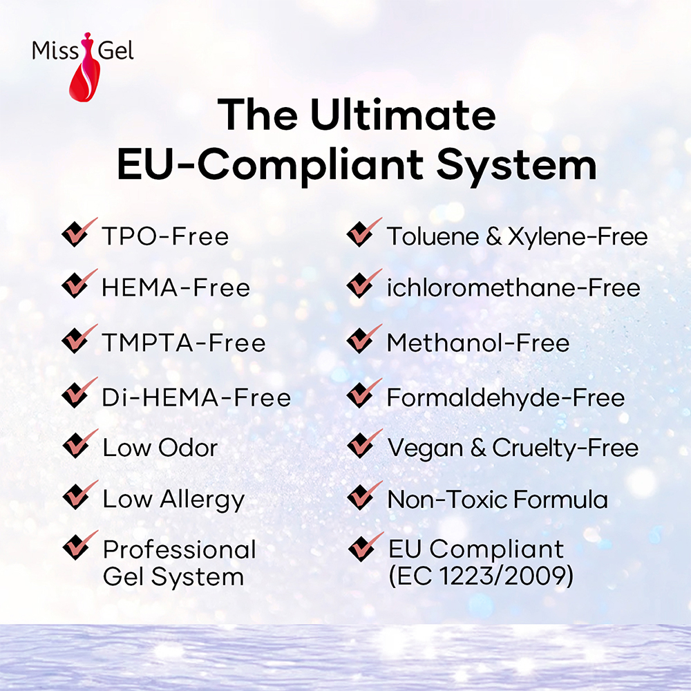 Missgel NEW HEMA-FREE Gel Nail Polish Manufacturer 3000+ Colors TPO Free UV Gel Series OEM Private Label UV LED Gel Polish 15ml