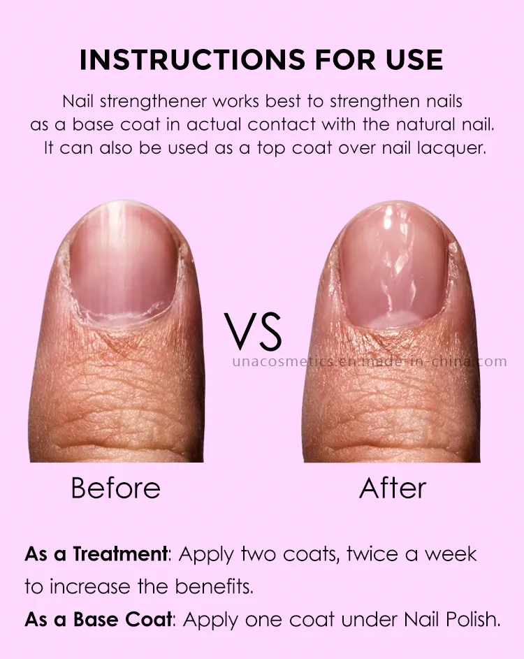 3 in 1 Nail Hardener Strengthener Treatment for Weak and Damaged Nails Nail Strengthen Growth