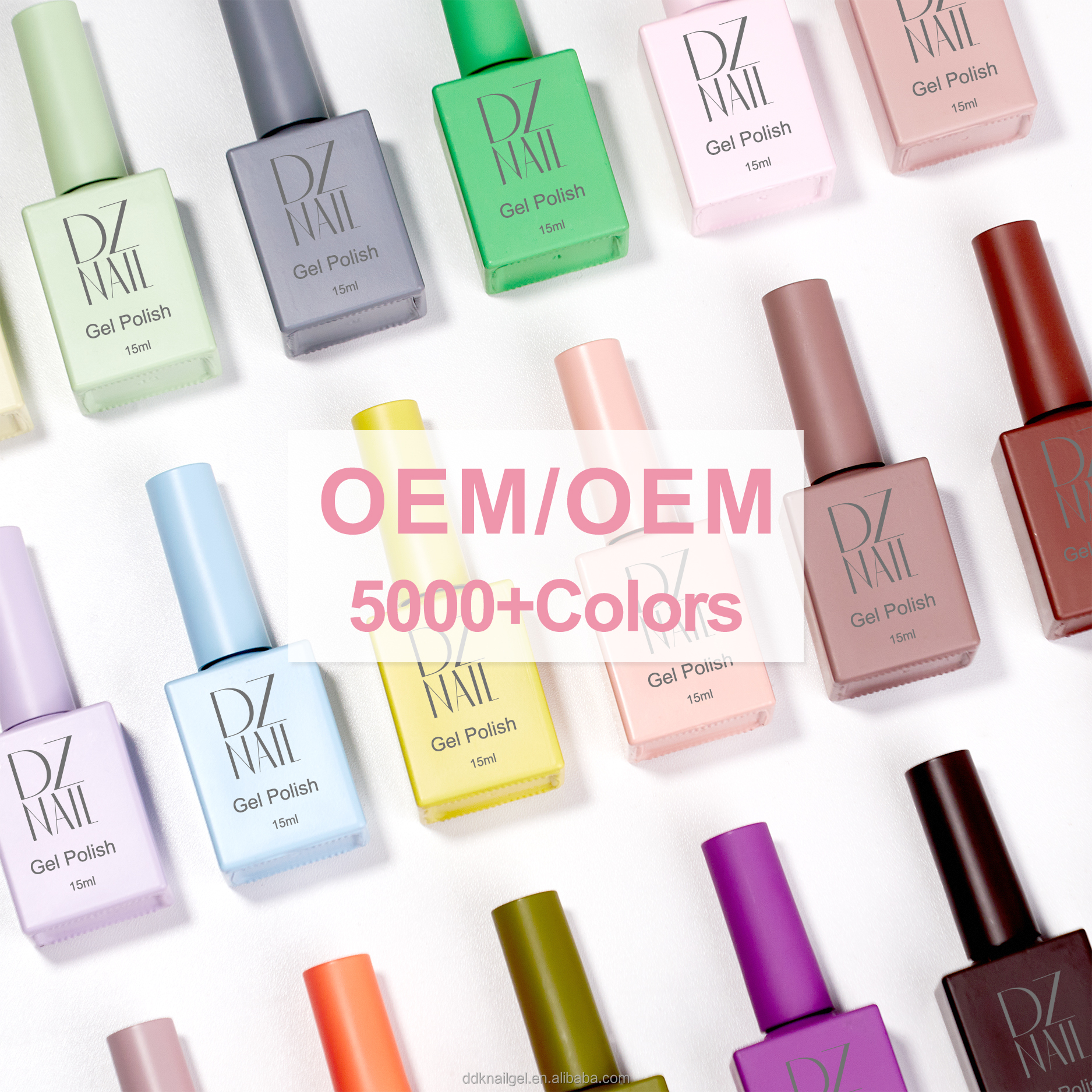 HEMA FREE Color Gel Polish Soak Off UV LED Nail Gel Polish Wholesale OEM Private Label