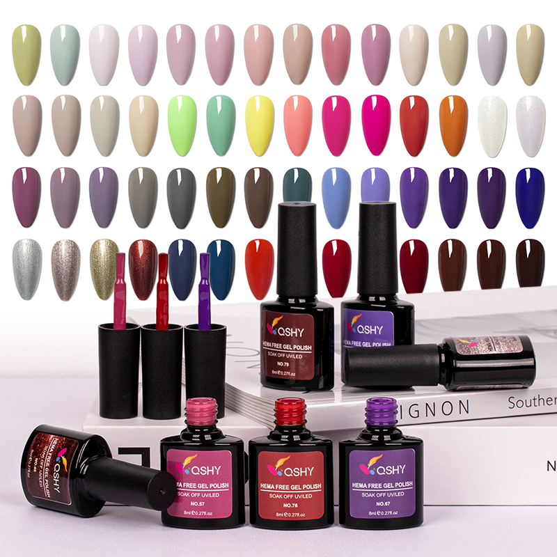 Tpo Hema Free Nail Gel Polish Private Label Gel Polish Set 150 Color Nail Products Salon Cosmetic Uv Gel Custom logo Nail Polish