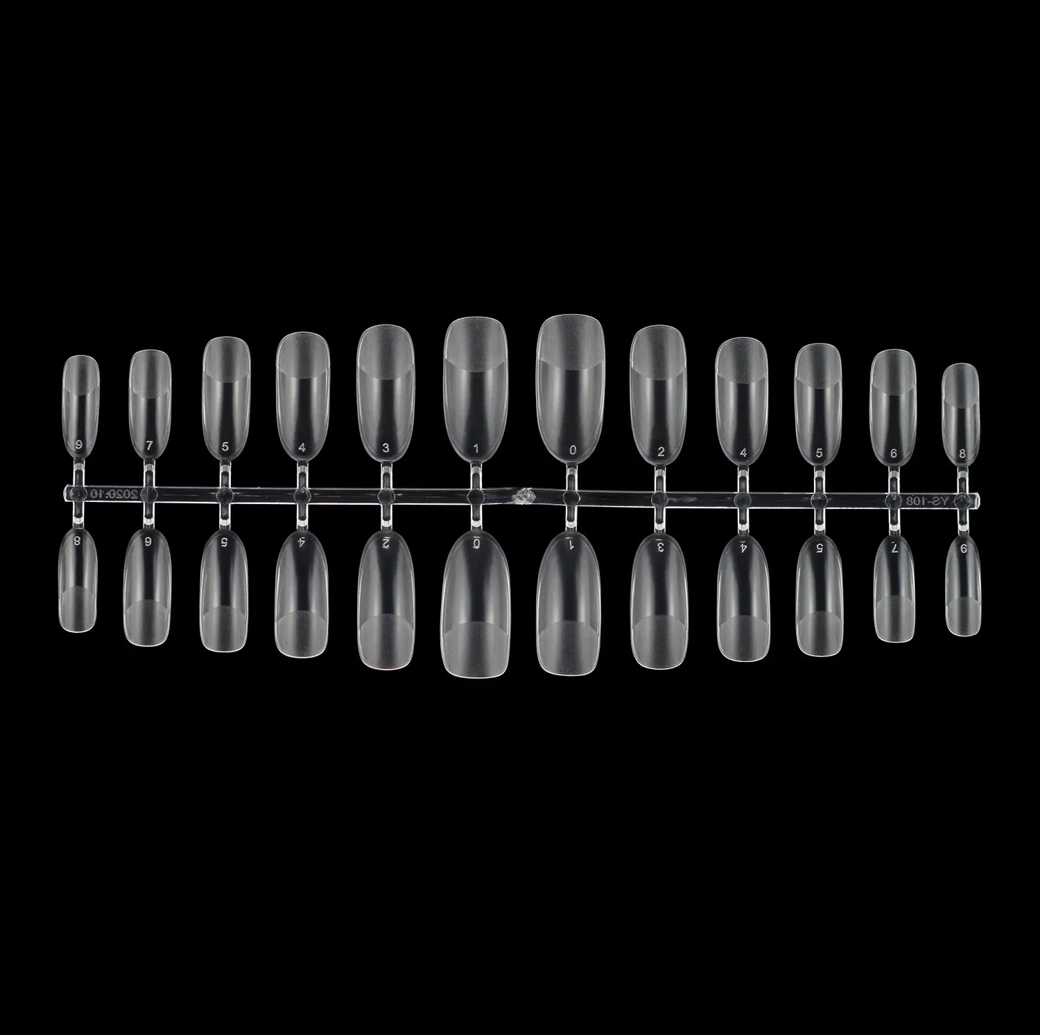 Supplier Acrylic Short Erase Half Cover Nail Tips for Professional Salon