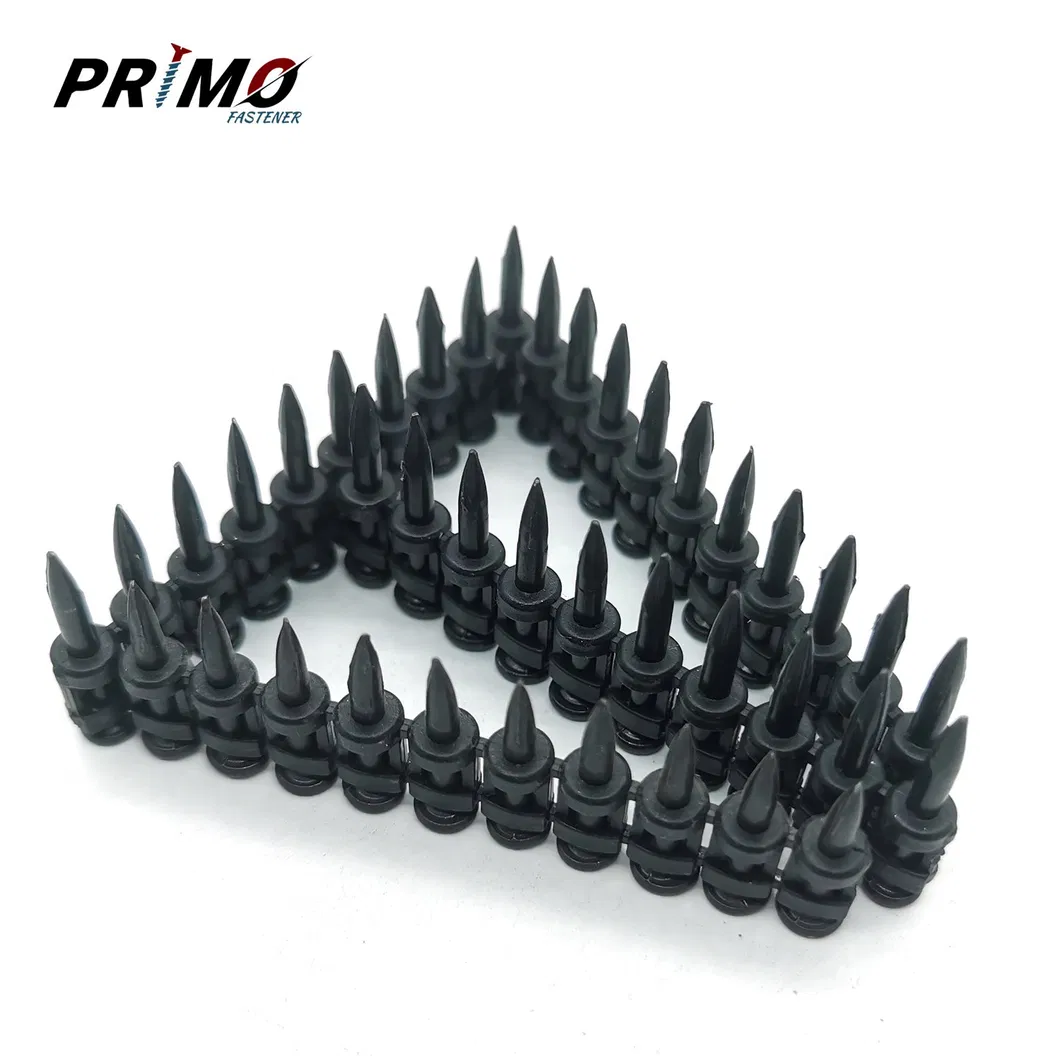 Ballistic Point Step Hot DIP Galvanized Collated Concrete Nails