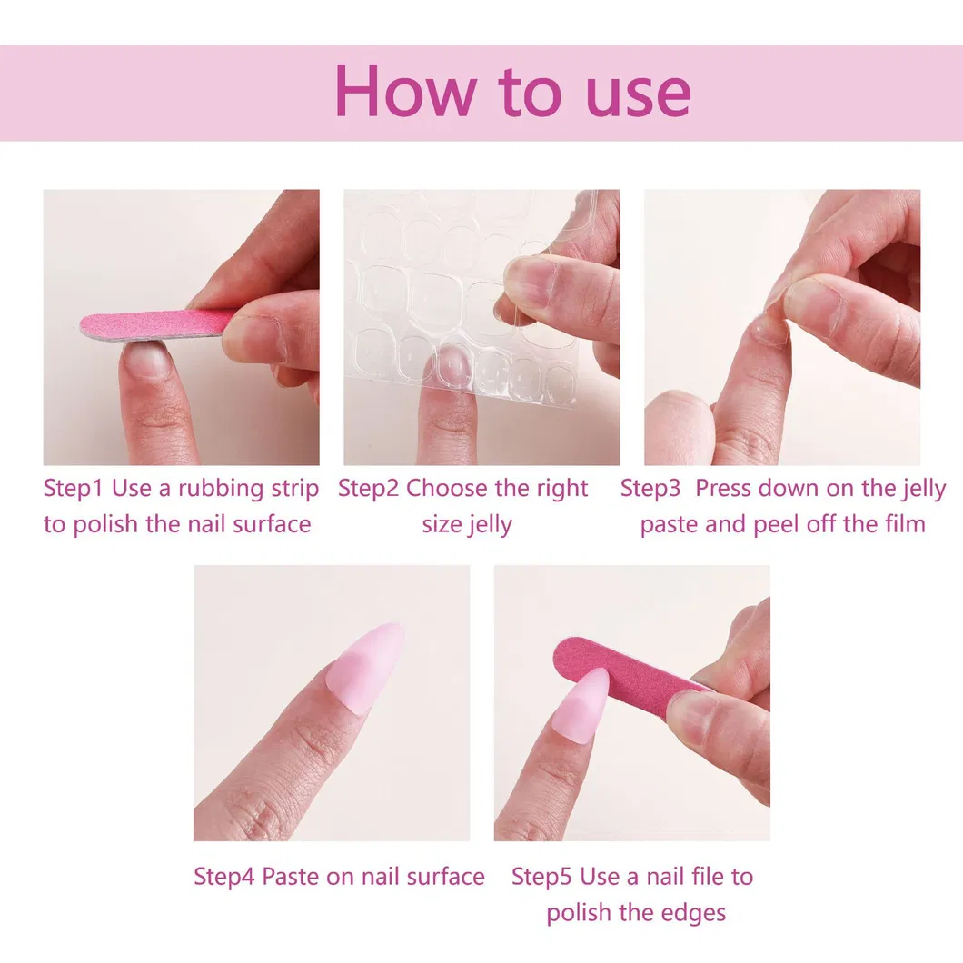 Custom Press on Nails Handmade 10PCS Acrylic Designer Artificial Fingernails