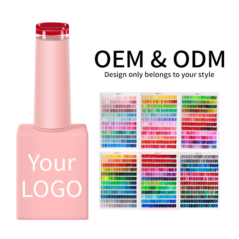 Private Label Gel Polish Set Nail Products Cosmetics Uv Gel Nail Polish OEM Bottle Item Wholesale Price With 5000 Colors