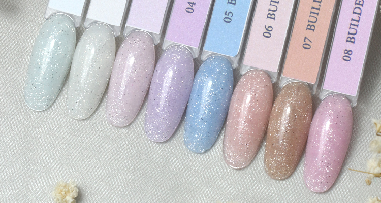 Professional Nail Supplier Yidingcheng OEM ODM Wholesale Private Label Soak Off Glitter Extension Gel HEMA TPO Free