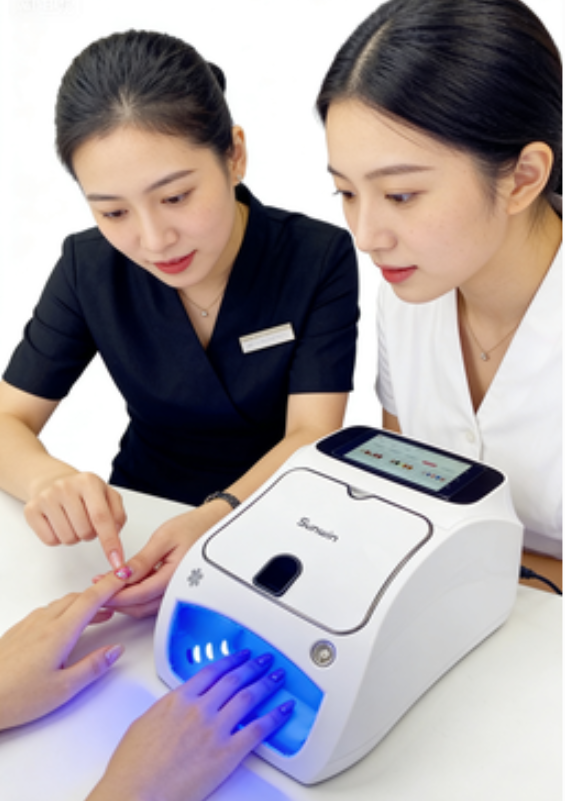 Professional Intelligent Automatic 3D Desktop Nail Art Printer Multifunctional Digital Nail Painting Machine for Salon Home Use