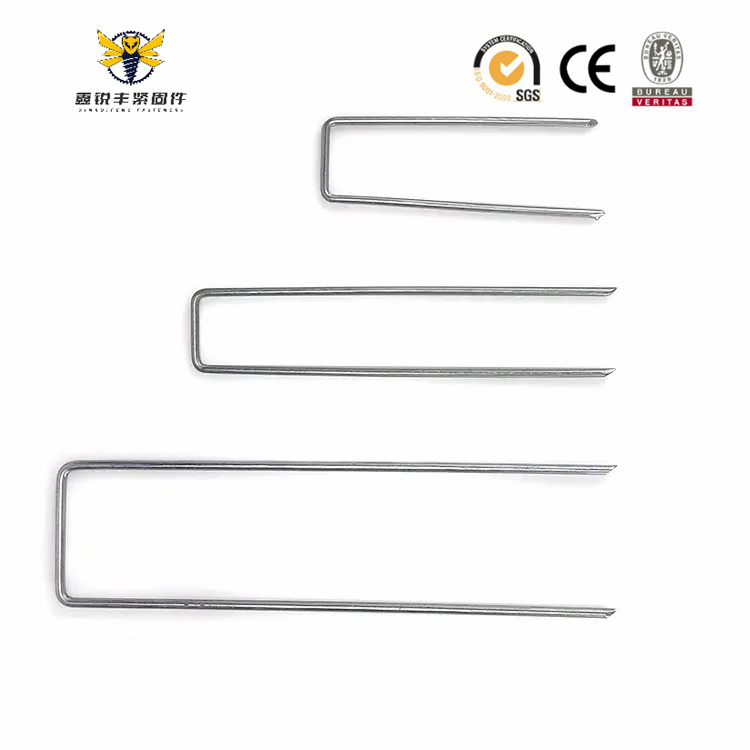 Factory Price Galvanized U-Shaped SOD Staples Lawn Nail for Artificial Grass