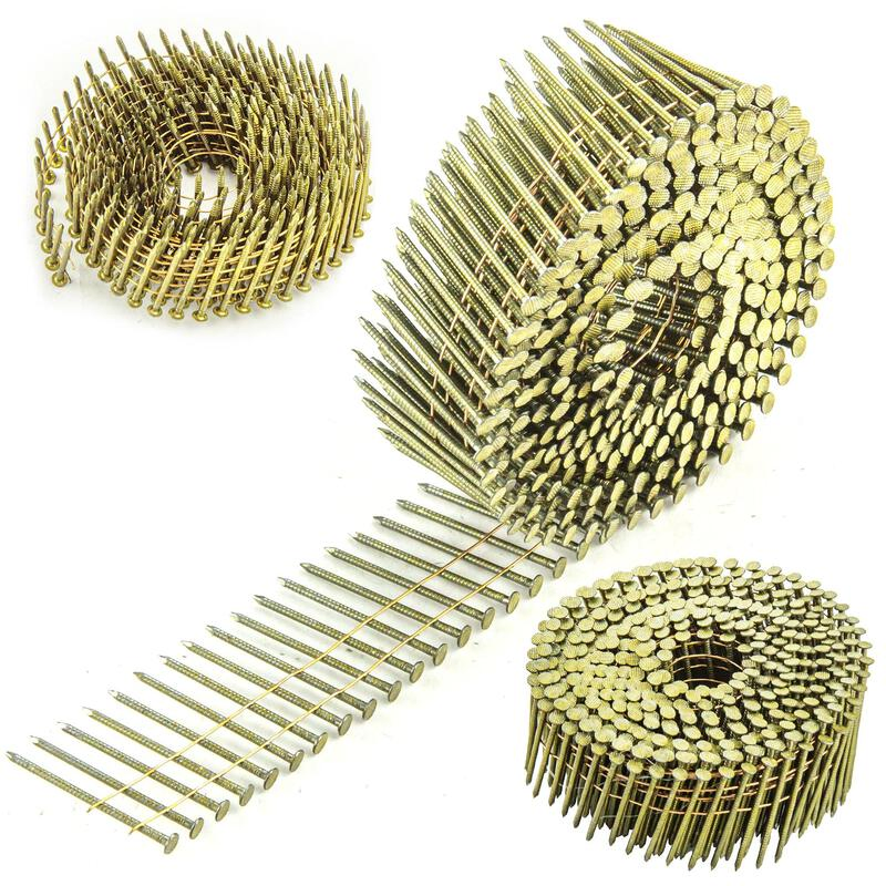 High Quality HDG Bright Smooth Shank Nail / Finish Nail/ Collated Framing Nails/ Roofing Nails Wire Coil Nails with CE for Pneumatic Nailer &amp; Wood Pallet Frame