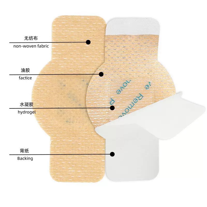 Factory OEM Hydrogel Nail Repair Care Fungus Treatment Reduce Thickness Natural Herbal Anti Fungal Nail Patches
