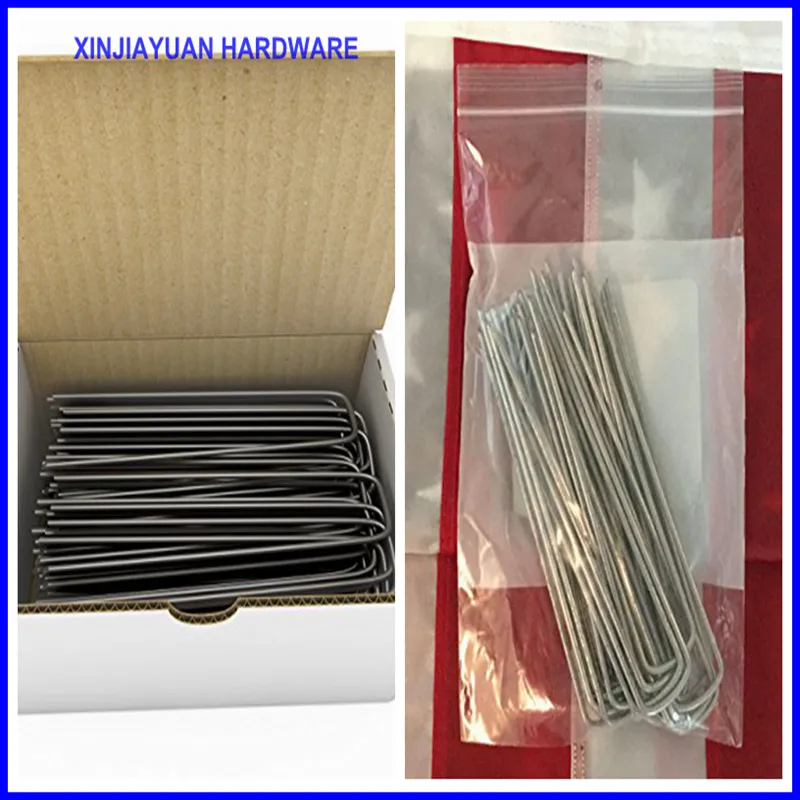 Hot DIP Galvanized Fence Staples / U Turf Nails