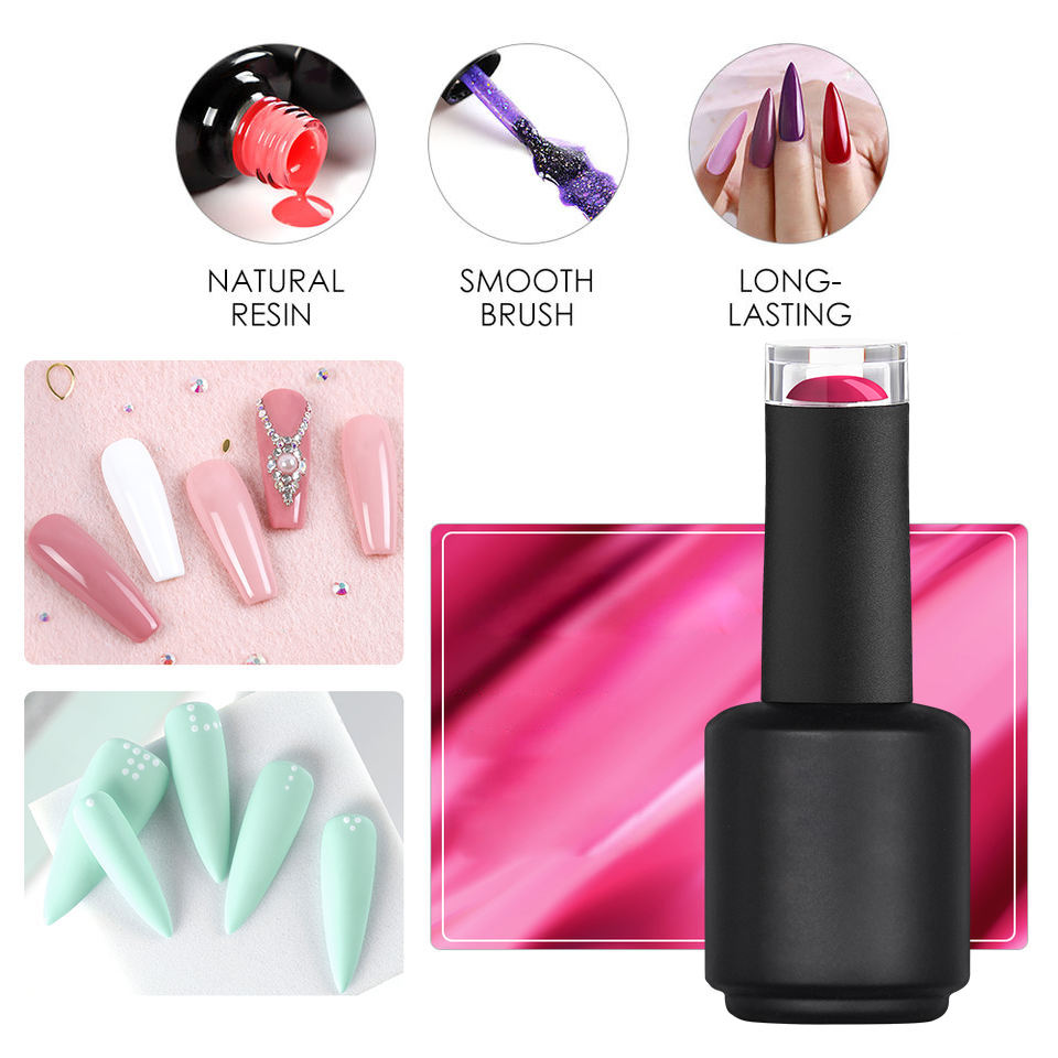 Professional Custom Logo Private Label Creat Your Own Brand Soak Off Easily UV LED Gel Nail Polish For Nail Beauty