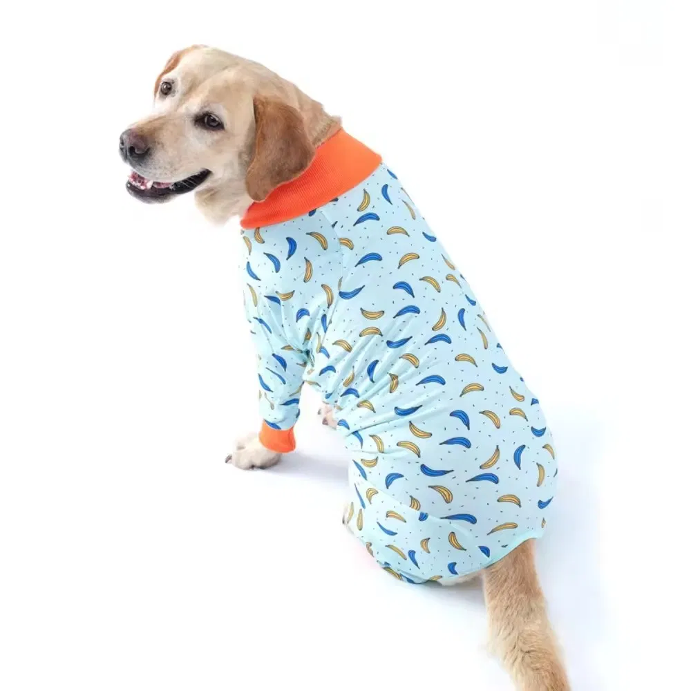 Conjunto de pijamas de lujo para perros, ropa de bambú, ropa para mascotas, pijamas premium para perros