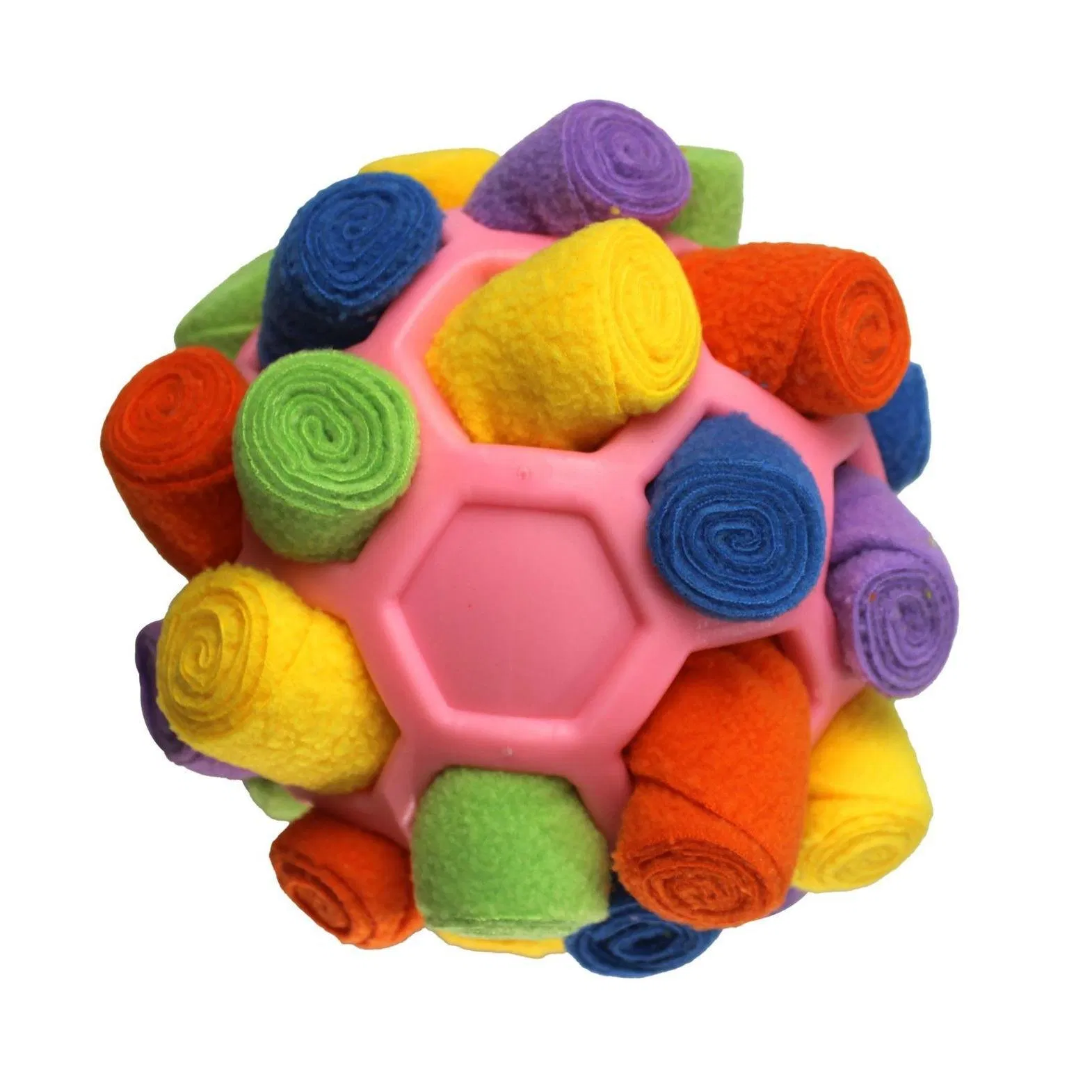 Juguete interactivo duradero para perros con diseño de rompecabezas de bola de goma dispensadora de comida oculta, juguete de entrenamiento de estimulación mental para alimentación lenta, uso en interiores