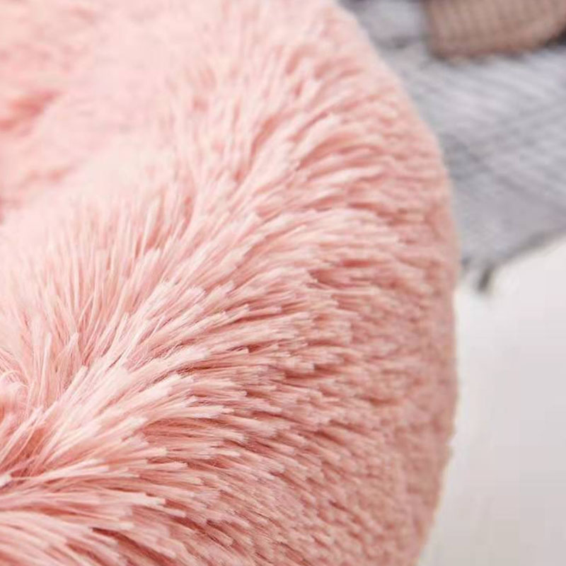 Suministros para mascotas al por mayor cama de lujo personalizada cálida suave de felpa cómoda para perros y gatos