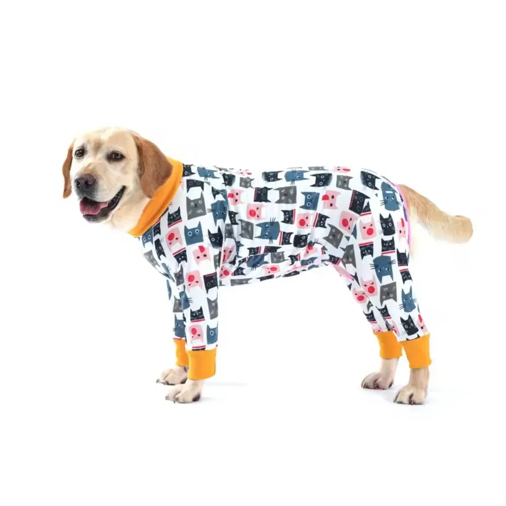 Conjunto de pijamas de lujo para perros, ropa de bambú, ropa para mascotas, pijamas premium para perros