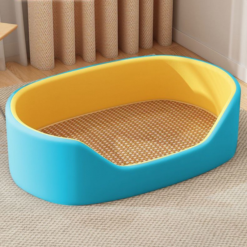 Cama acogedora personalizada de fábrica mayorista de suministros para mascotas, nido de gato de felpa cómoda
