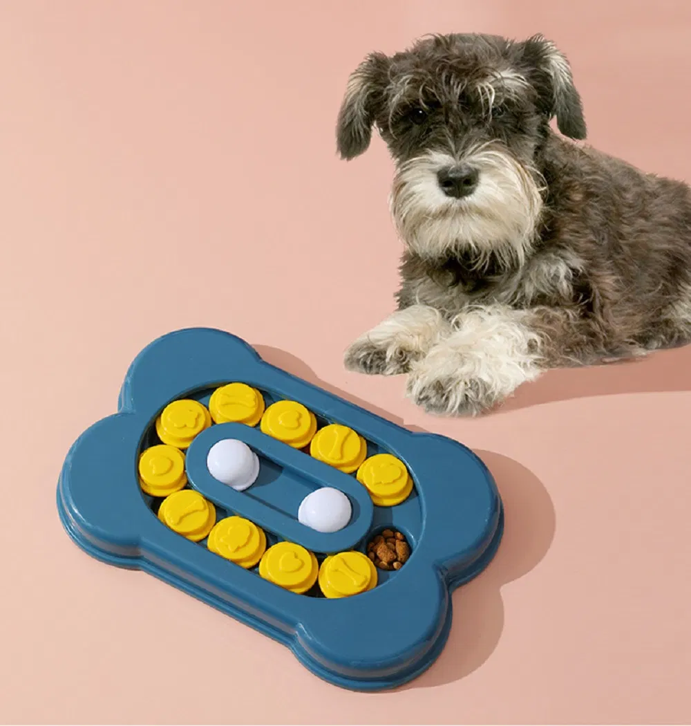 Juguetes de rompecabezas para perros interactivos, comedero lento para perros Esg18808