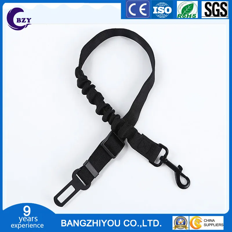 Pet Car Seat Belt Elastic Retractable Car with Traction Rope Car Safety Rope Pet Supplies