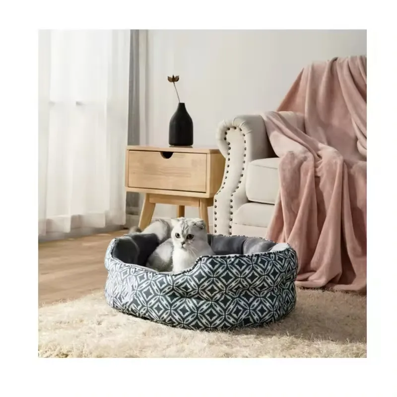 Colchón multifuncional cómodo y portátil para mascotas con cama removible para perros y gatos