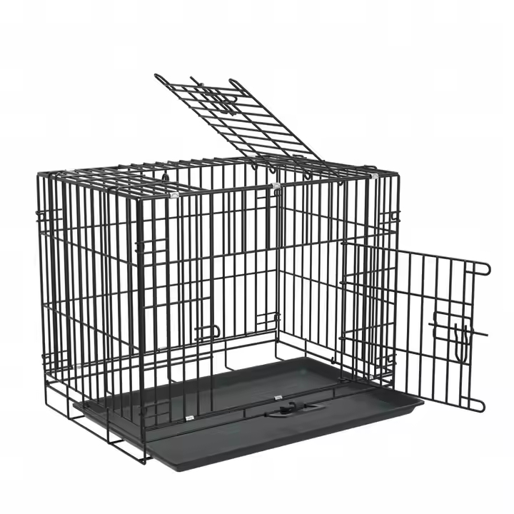 Jaula portátil premium 30-Inch para perros, para comodidad en viajes
