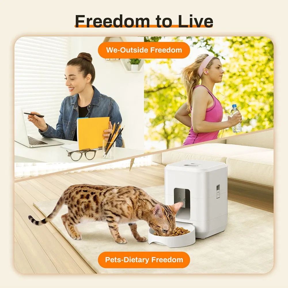 2L/67.63oz Comedero Inteligente para Mascotas Comedero Automático para Perros Comedero Lento para Perros Dispensador Automático de Comida para Gatos Comedero Automático para Gatos Cuencos para Perros