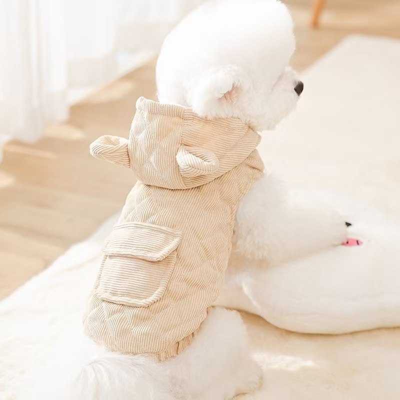 Ropa para perros a granel impermeable con tiras reflectantes, equipo de seguridad para mascotas al aire libre