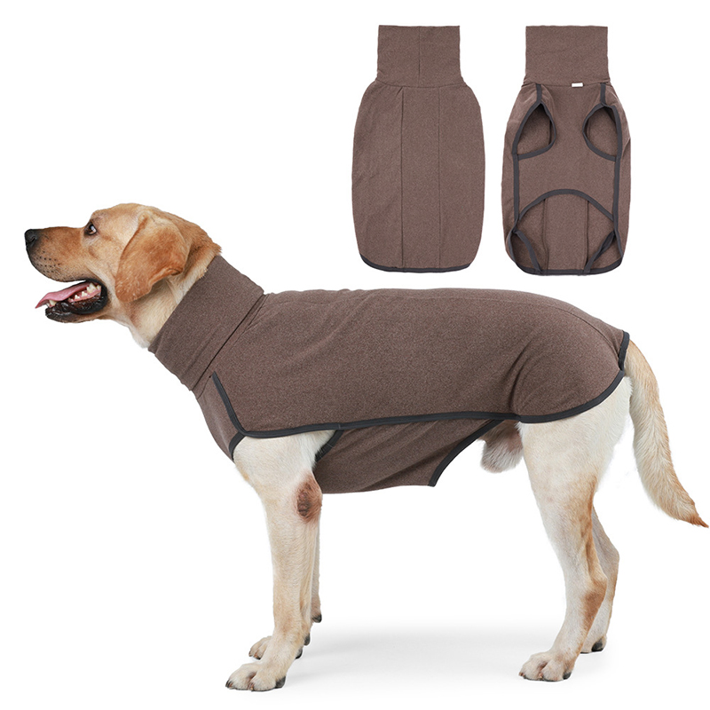 Cross-Border Autumn and Winter New Dog Clothes Warm Home Dog High Collar Sweater Cotton Clothing Pet Clothing Dog Clothes