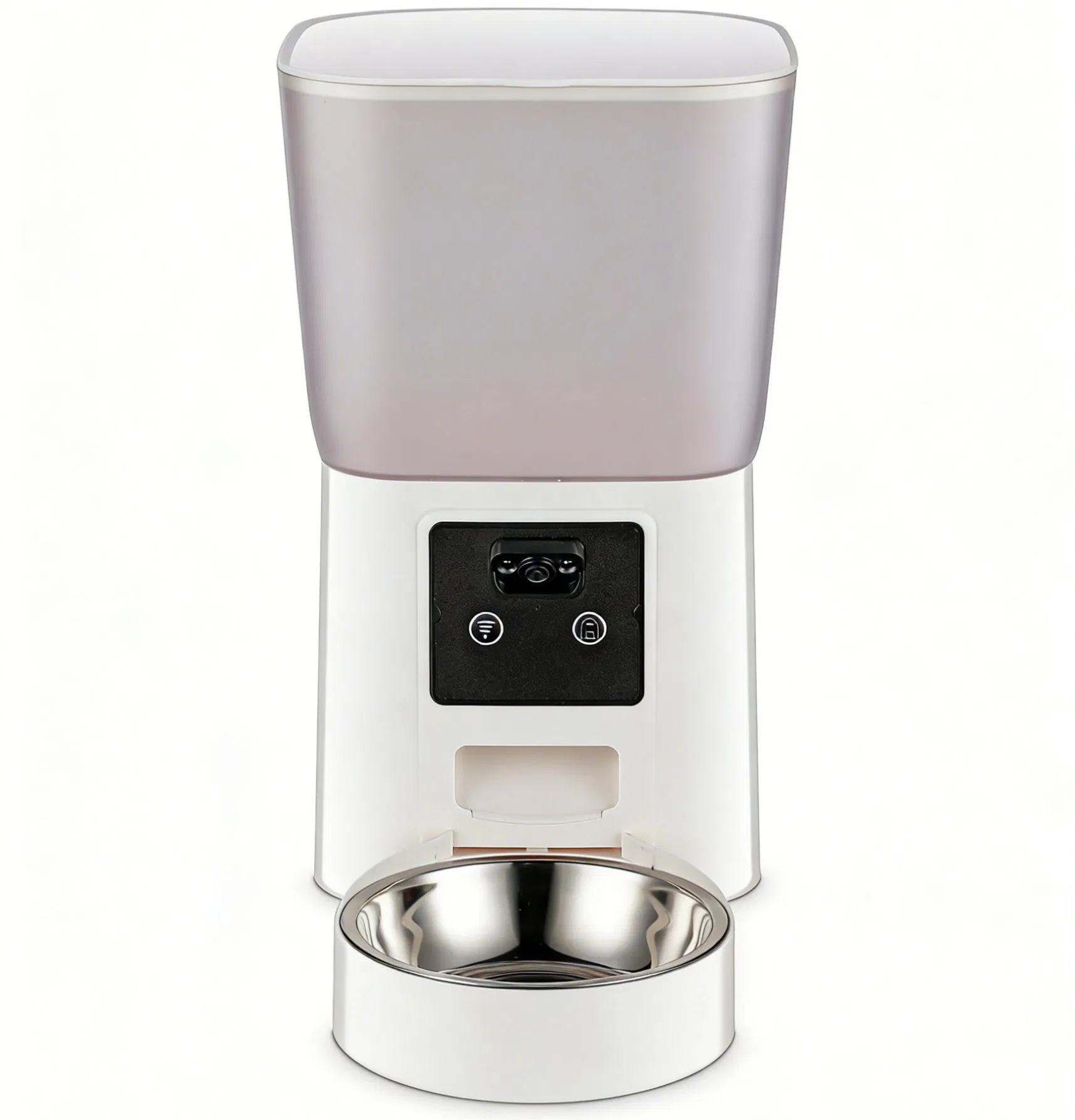 Alto Calidad con Almacenamiento 5.5/6.5L Gran Capacidad Lento Inteligente Automático Dispensador Comedero para Mascotas/Gato/Perro para Comida Húmeda