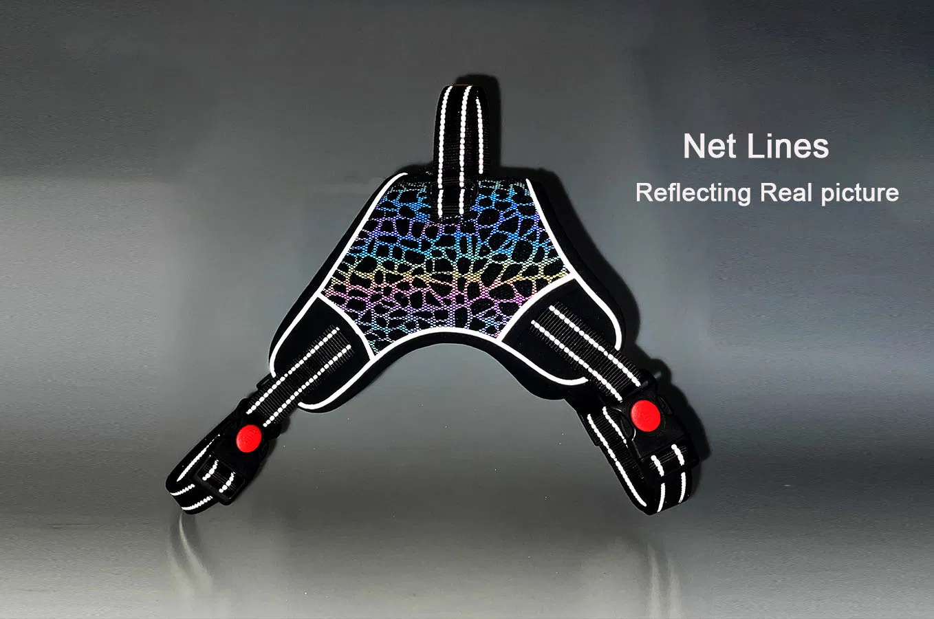 Arnés para perros luminoso con LED y reflectante para la seguridad nocturna