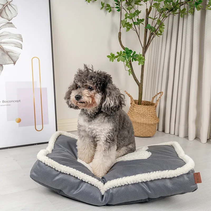 Diseño Cálido Acogedor Cómodo Alta Calidad Elegante Casa Cama para Perros y Gatos