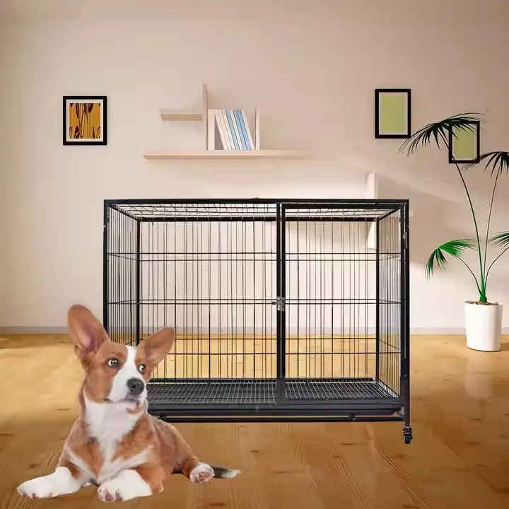 Jaula portátil premium 30-Inch para perros, para comodidad en viajes
