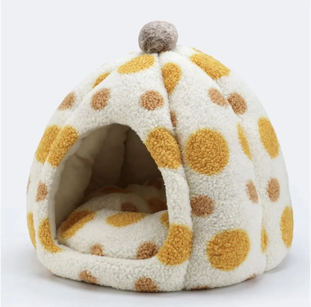Venta Caliente Camas para Mascotas Cómodas de Interior Cueva para Gatos Caliente y Removible Cama para Perros
