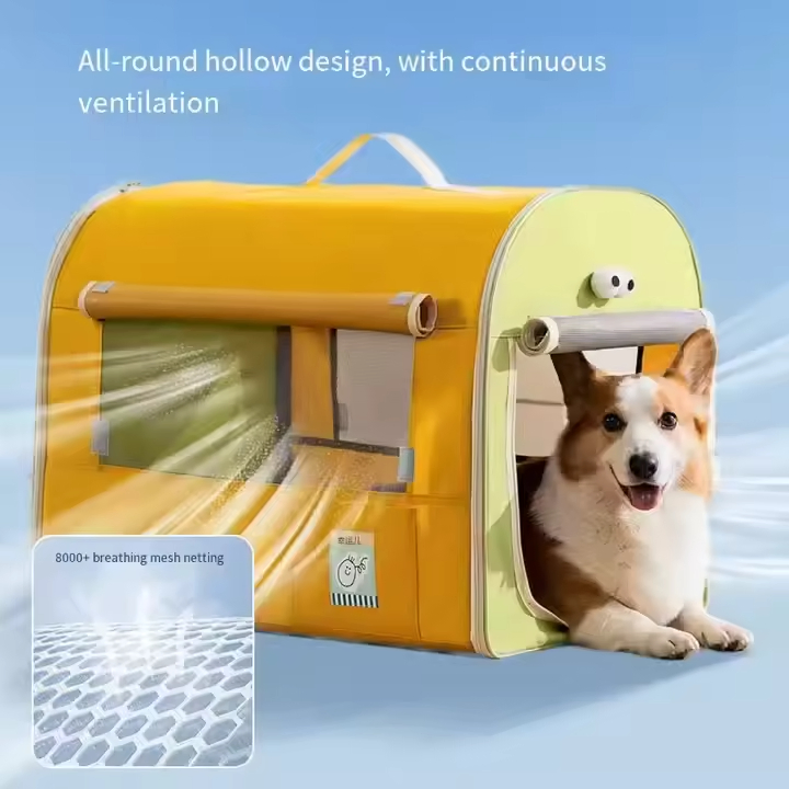 Funda de asiento para perro premium 2-in-1 para seguridad en viajes
