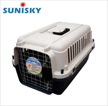 120cm Transportín grande para perros de viaje, jaula para mascotas, estándar IATA