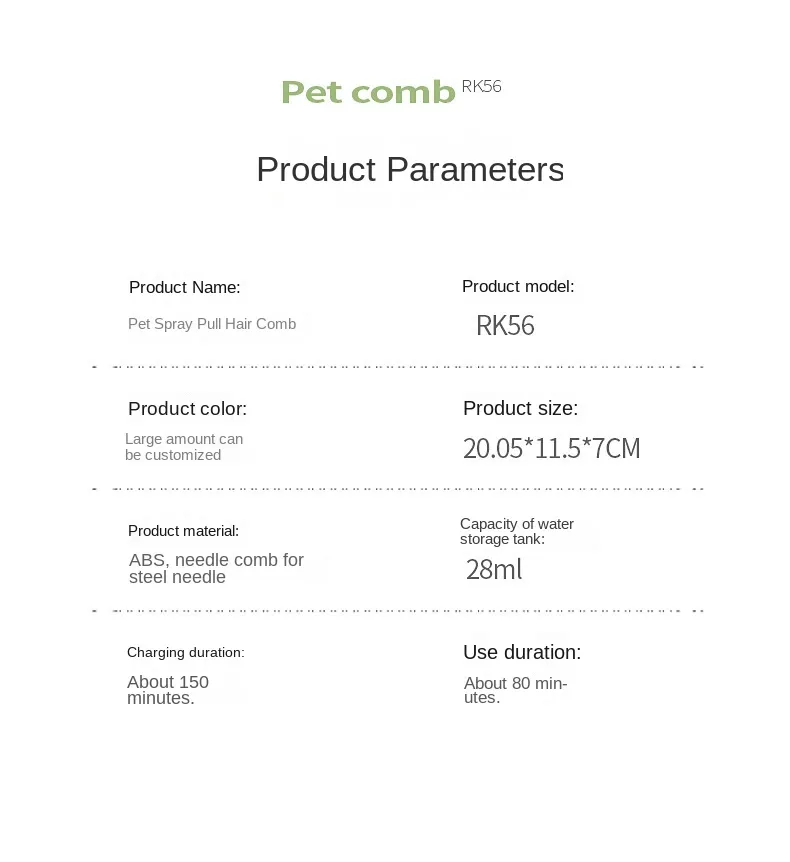 Cepillo de Aseo Recargable: Herramienta USB para Limpieza y Cuidado de Mascotas