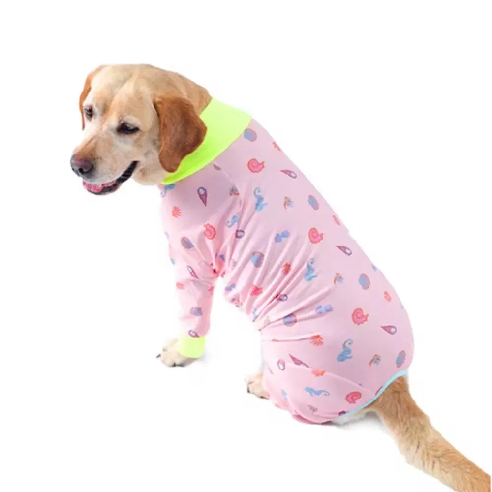Conjunto de pijamas de lujo para perros, ropa de bambú, ropa para mascotas, pijamas premium para perros