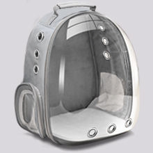 New Portable and Breathable Cat and Dog Small Pet Backpack with Three Outlets for Outdoor Travel