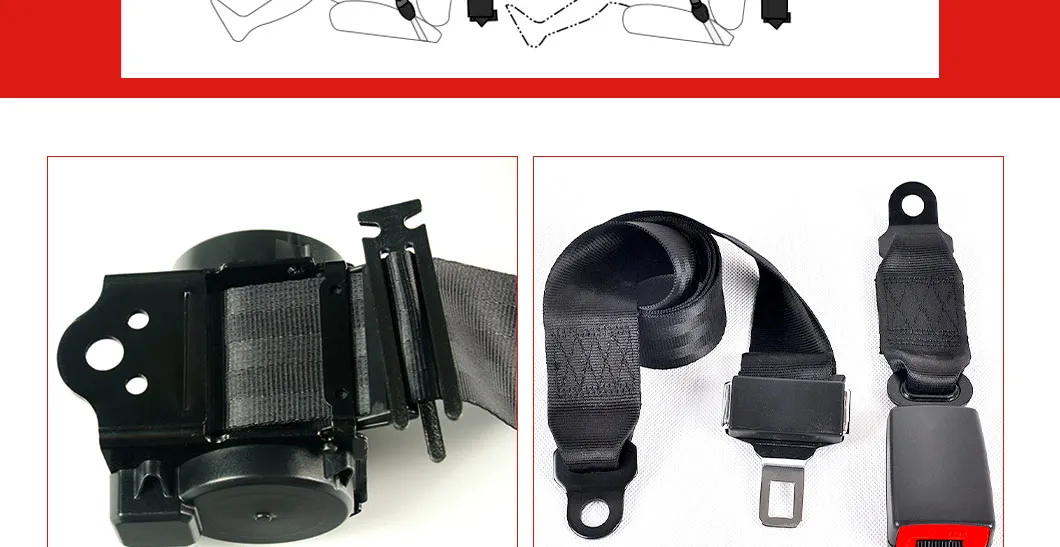 Especificación cinturón de seguridad retráctil automático 3