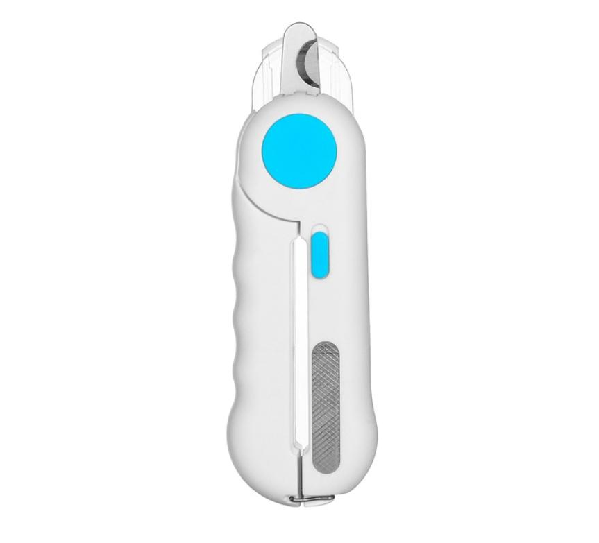 Cuidado de patas de gato mascota, cortauñas para perros con luz LED, tijeras cortadoras de uñas