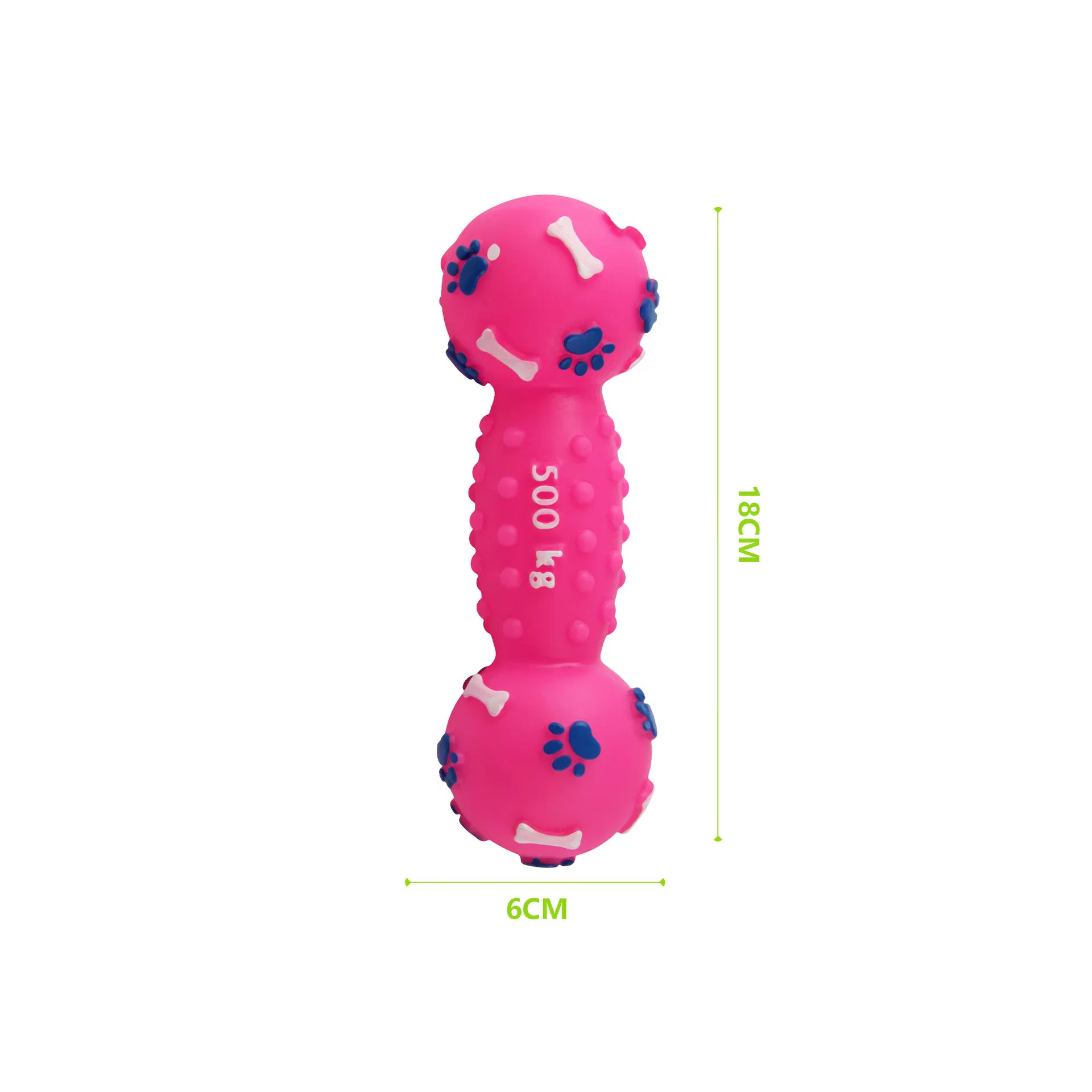 Juguete de masticar interactivo para perros grandes, resistente a mordidas, hecho de goma molar ecológica, ideal para entrenamiento
