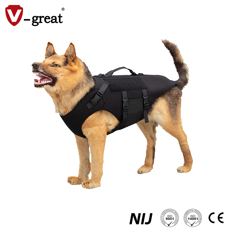 Arnés de perro traje táctico de seguridad Nij IIa / chaleco salvavidas para perro