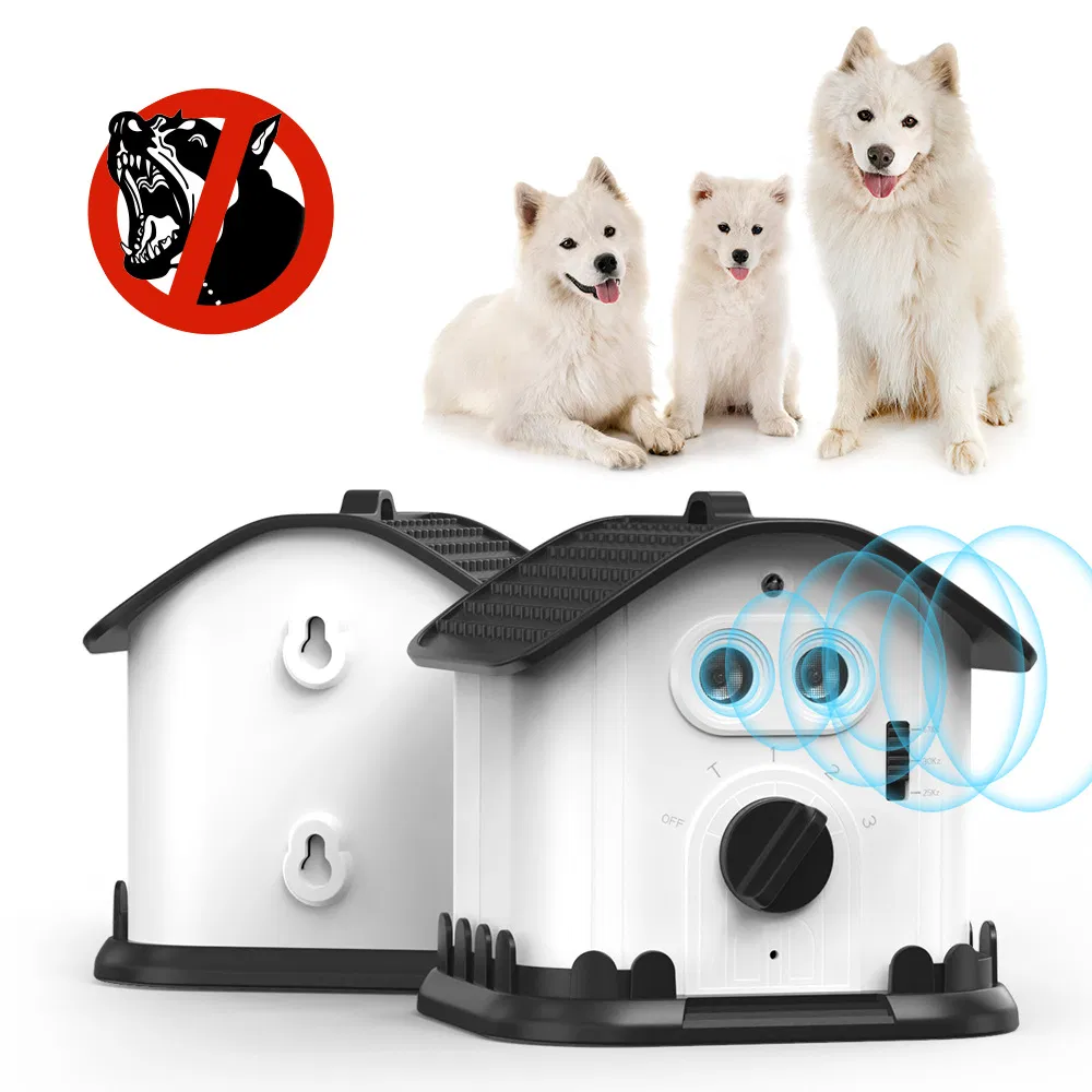 Entrenador Antiladridos Avanzado Patentado para Perros - Diseño Blanco Verde