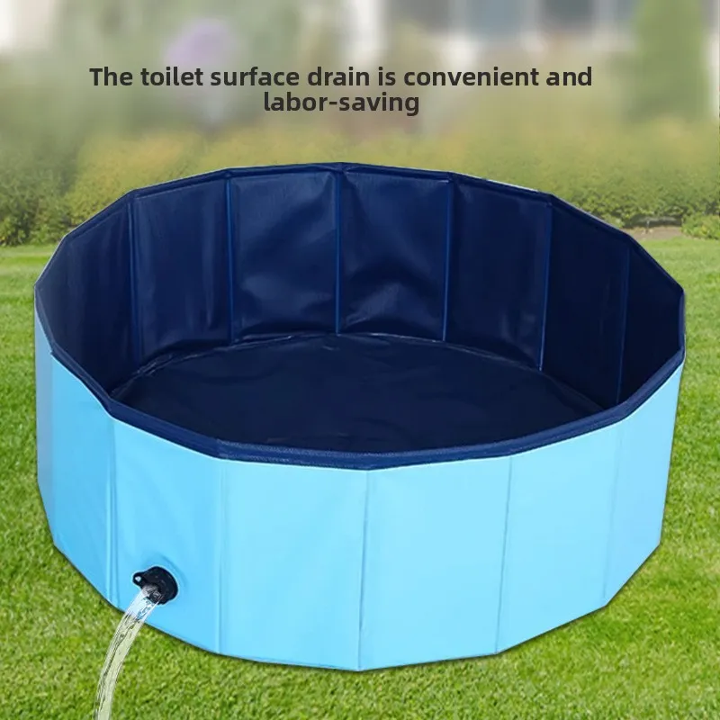 Piscina portátil para baño de perros para fácil viaje y montaje