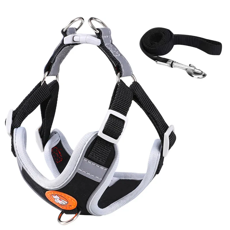 Diseño de todo los pequeños perros gatos Pet Safe correa corta el mazo de cables